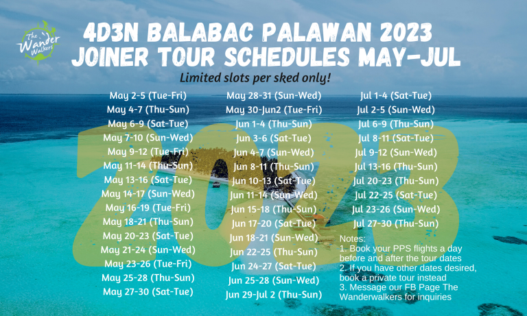 balabac group tour