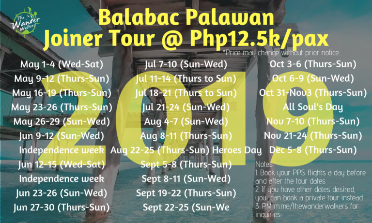 balabac group tour