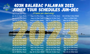 2023 SKEDS Balabac Palawan Joiner Tour