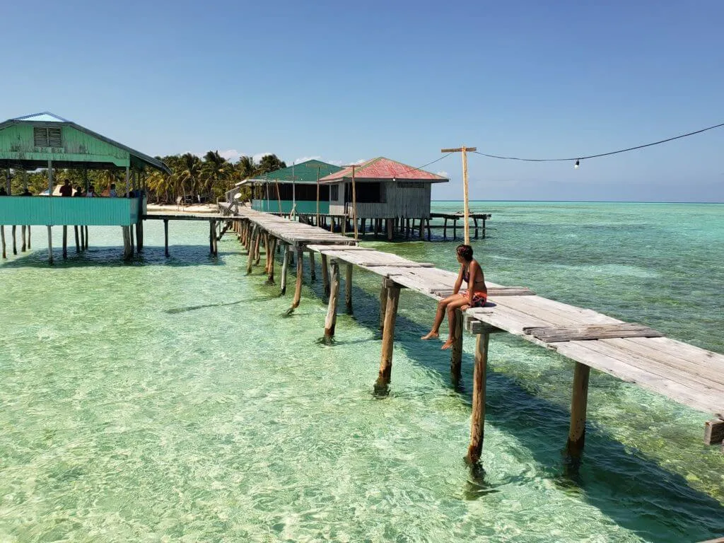 A clear day in Onok Island